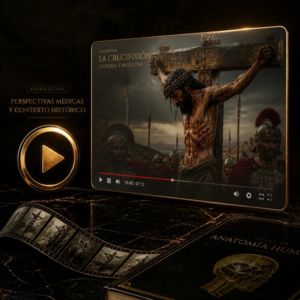 Videoaula sobre a crucificação de Jesus