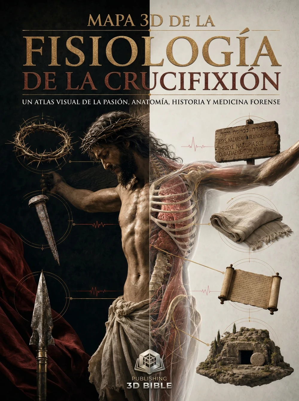 Capa do Atlas 3D da Fisiologia da Crucificação