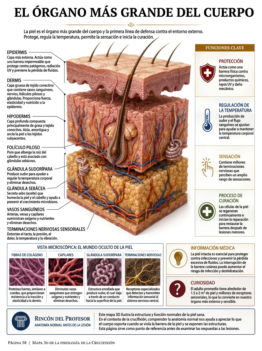 O maior órgão do corpo — a pele